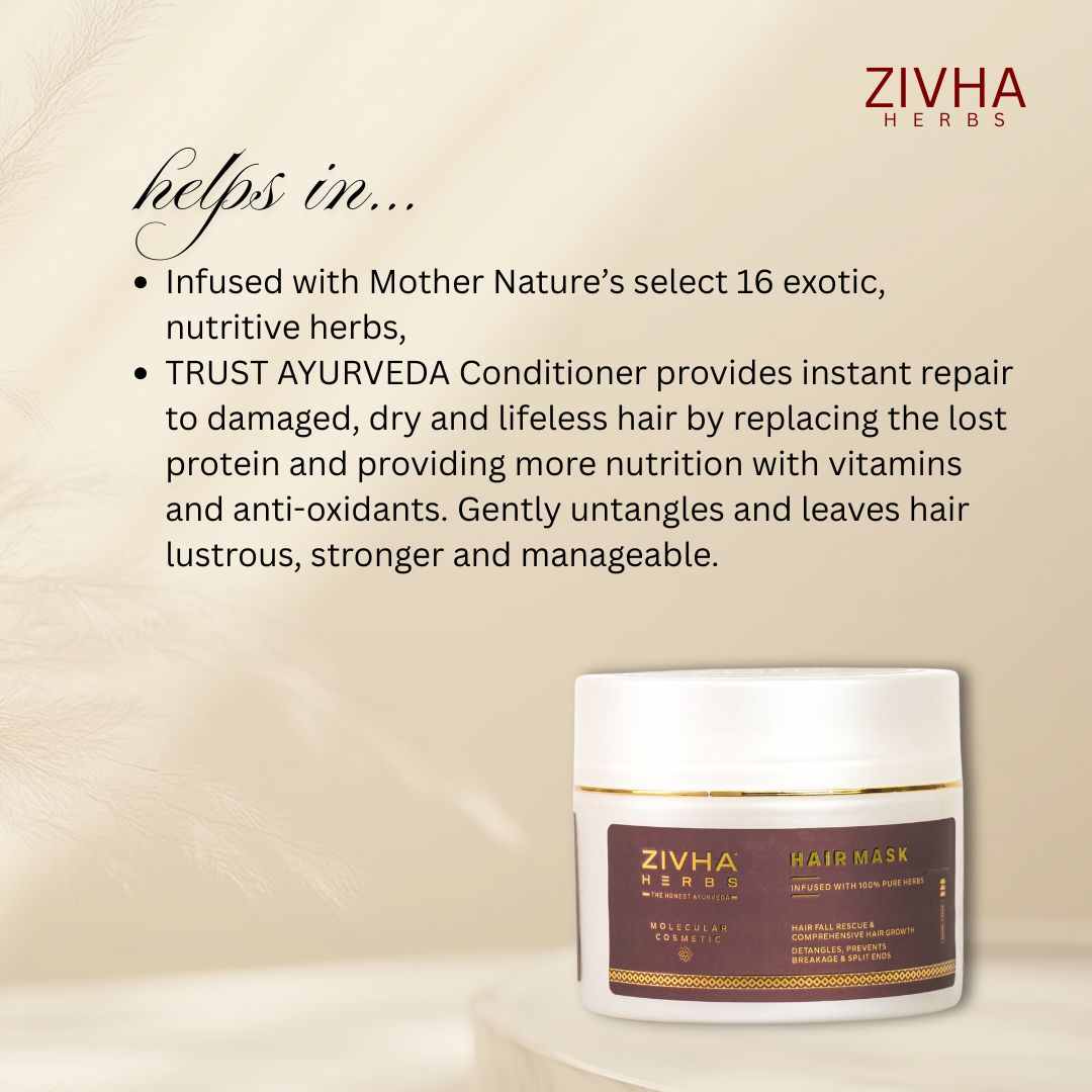 Nourishing hair mask zivha herbs