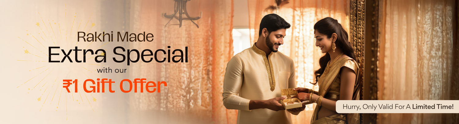 🎁 Rakhi Mega Offer! Buy 1 Product – Get the 2nd for JUST ₹1! 💥 Limited Time. Unlimited Love. 💥