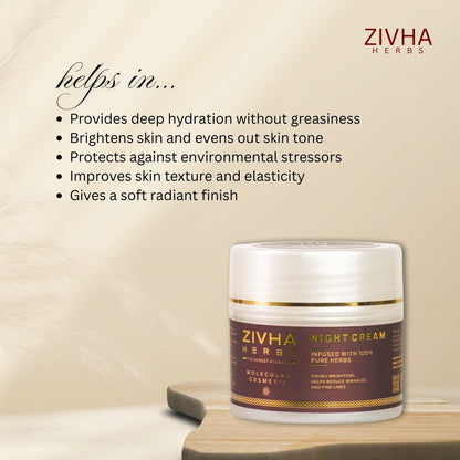Zivha anti aging night cream